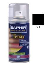 Аэрозольный краситель для гладкой кожи Saphir Tenax Spray, цв. чёрный